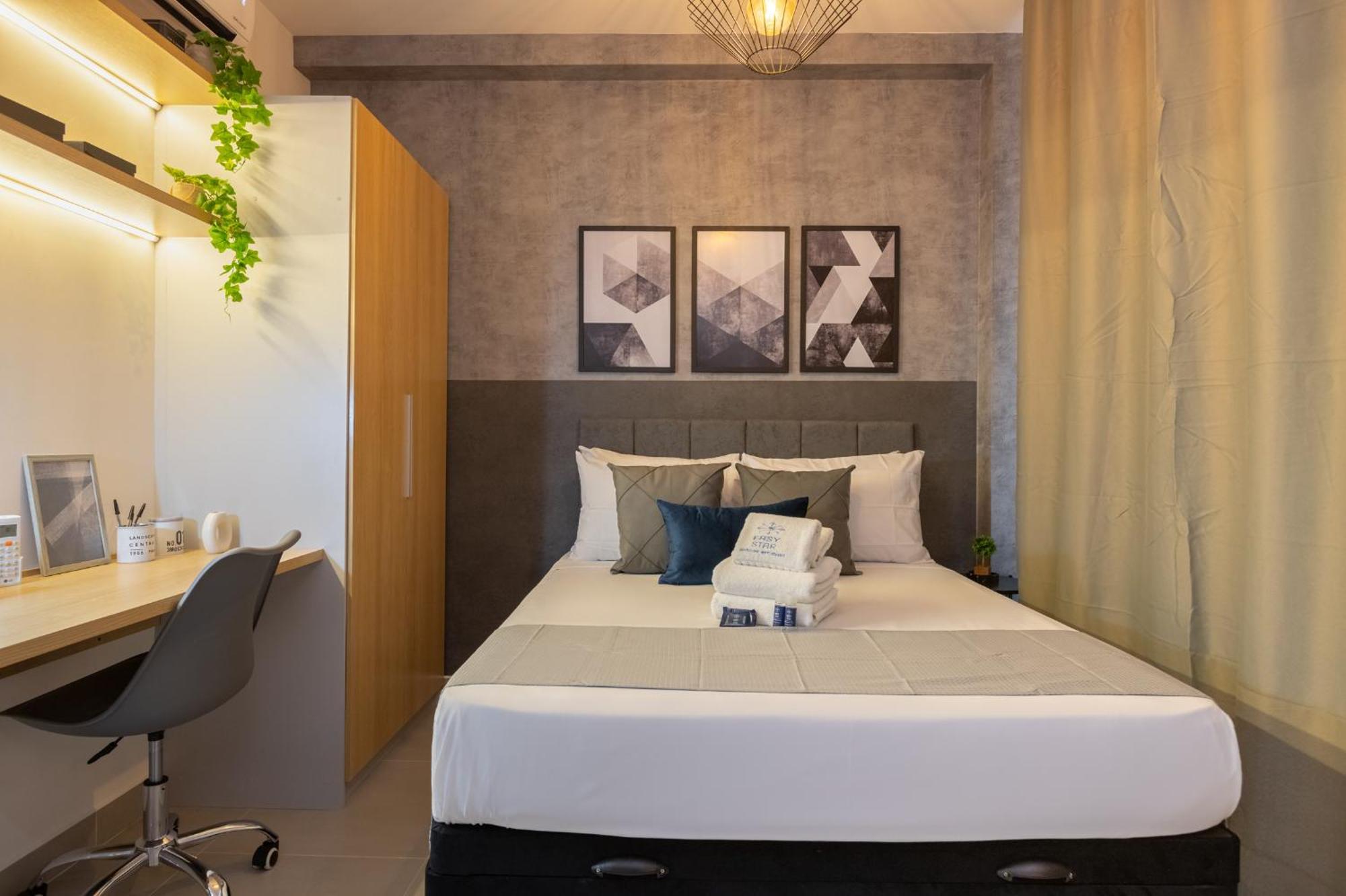 Apartamento Easy Star - No Coracao Da Consolacao Com Vista Livre - Vf01h