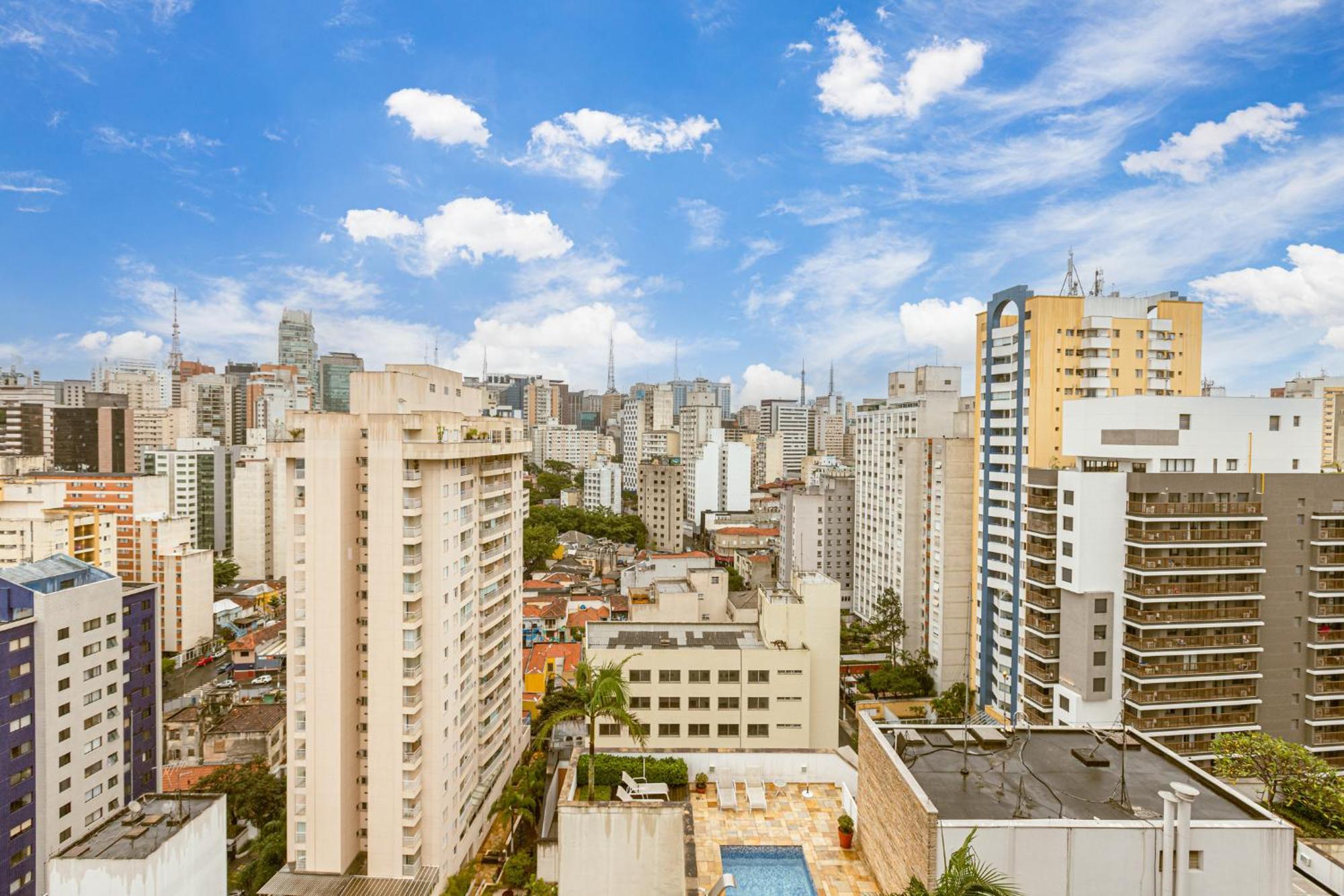 Apartamento Easy Star - No Coracao Da Consolacao Com Vista Livre - Vf01h *